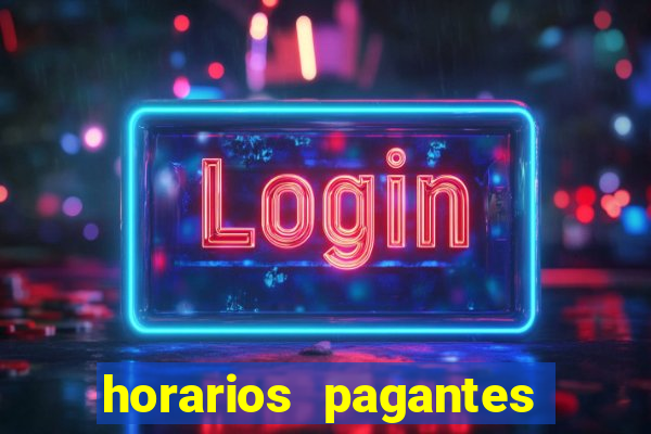 horarios pagantes do fortune rabbit
